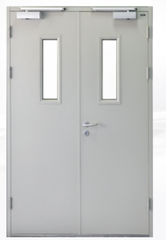 Steel Class B Fire Door (Double) - Image 1