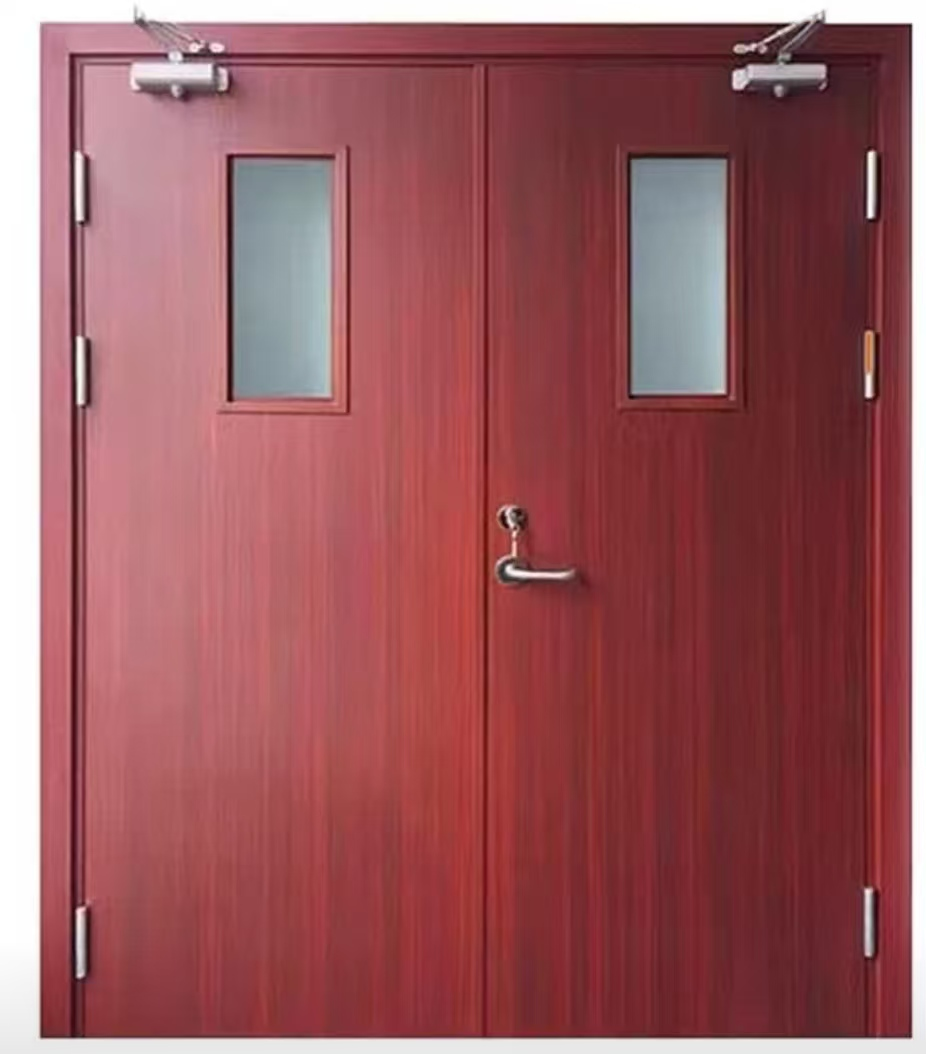 Wooden Class C Fire Door (Double) - Image 1