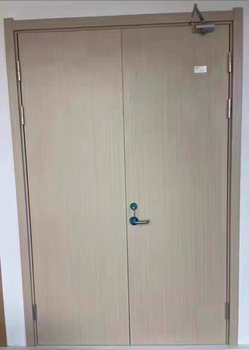 Wooden Class A Fire Door (Double)