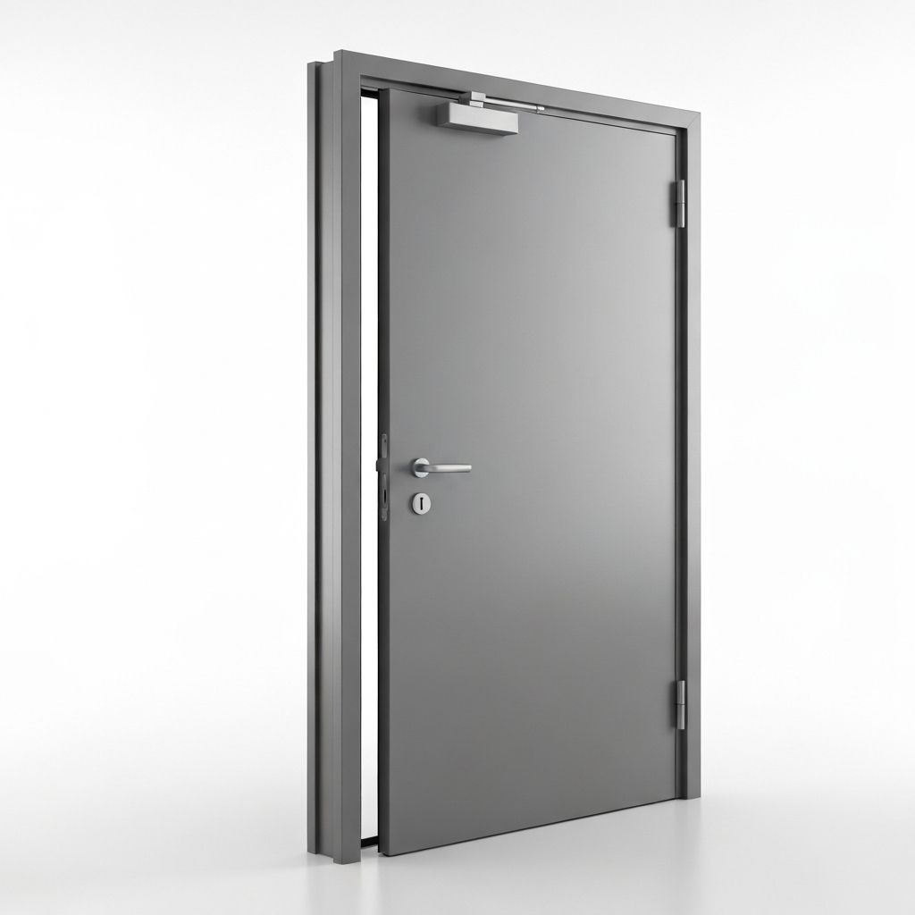 When Fire Pushes Against a Door — What Actually Keeps It Standing